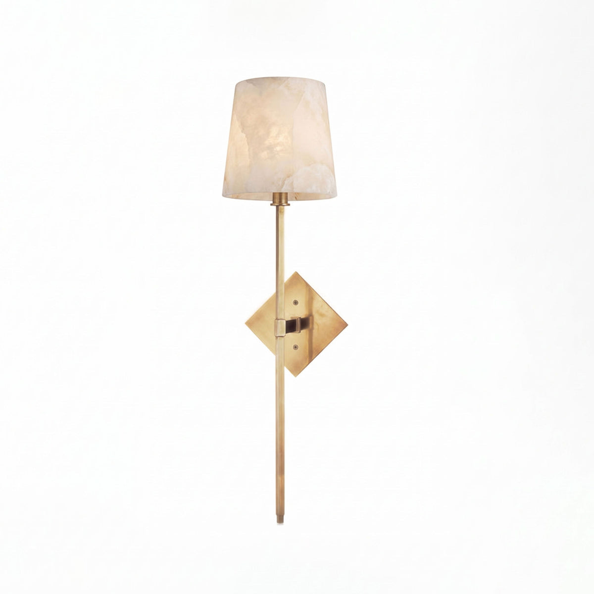 Spire Alabaster Wall Sconce