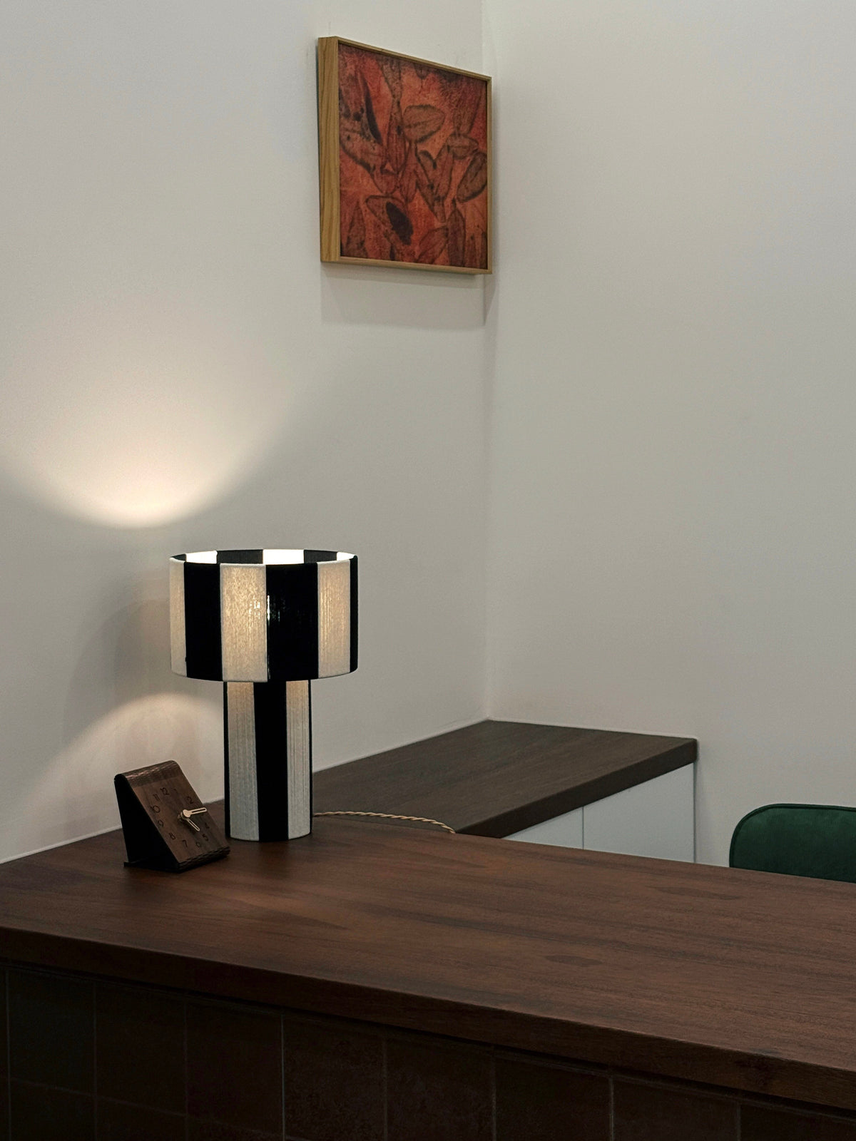 Spool Cotton Thread Table Lamp