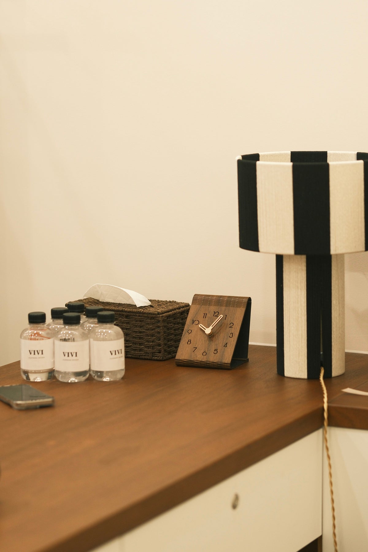 Spool Cotton Thread Table Lamp