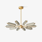 Sputnik Brass Chandelier Chandelier
