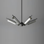 Sputnik Brass Chandelier Chandelier