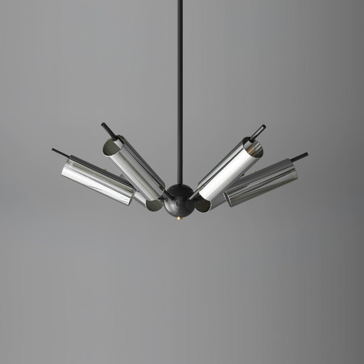 Sputnik Brass Chandelier Chandelier