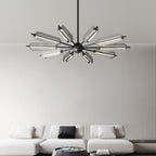 Sputnik Brass Chandelier Chandelier
