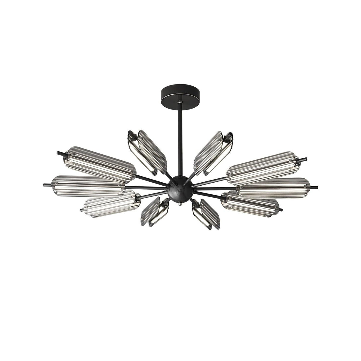 Sputnik Brass Chandelier Chandelier