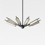 Sputnik Brass Chandelier Chandelier