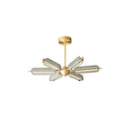 Sputnik Brass Chandelier Chandelier