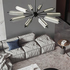 Sputnik Brass Chandelier Chandelier