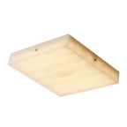 Square Alabaster Ceiling Light
