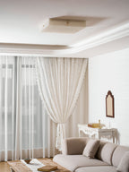 Square Alabaster Ceiling Light