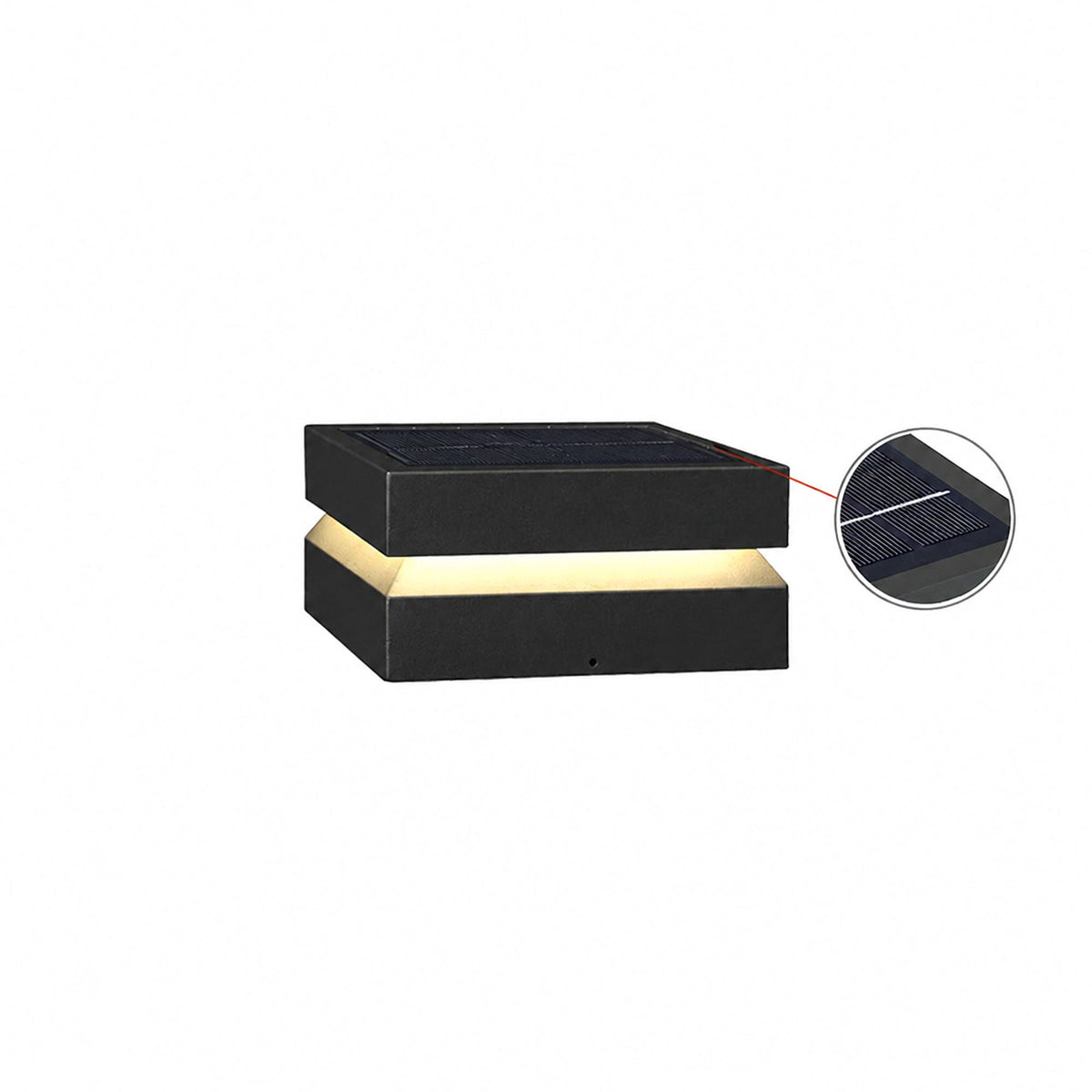 Square Post Outdoor Light