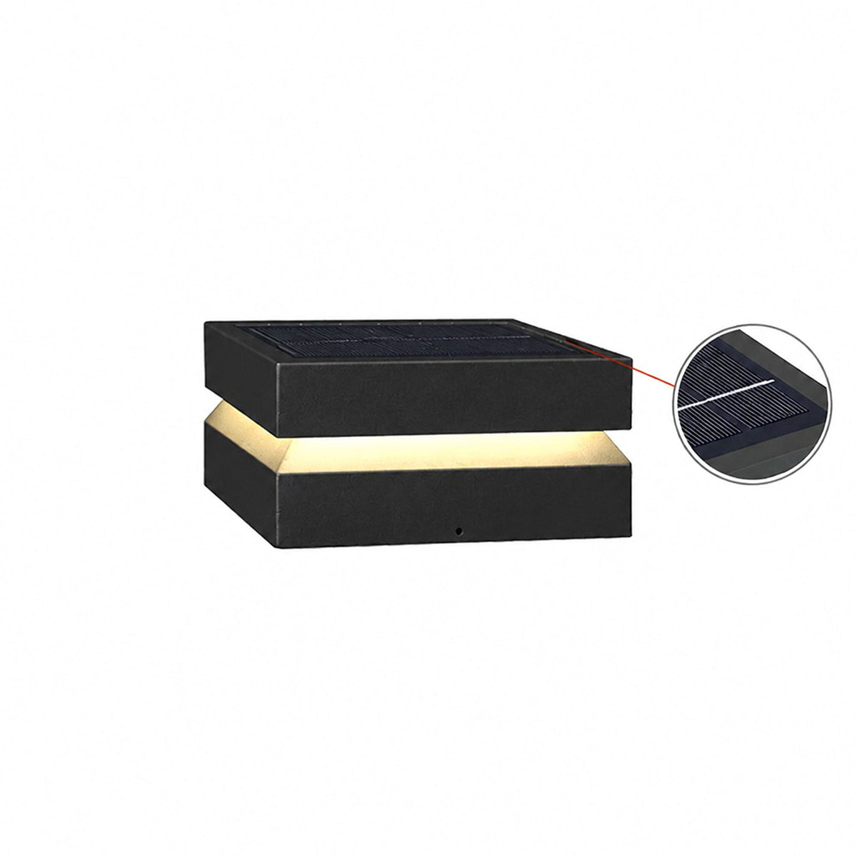 Square Post Outdoor Light