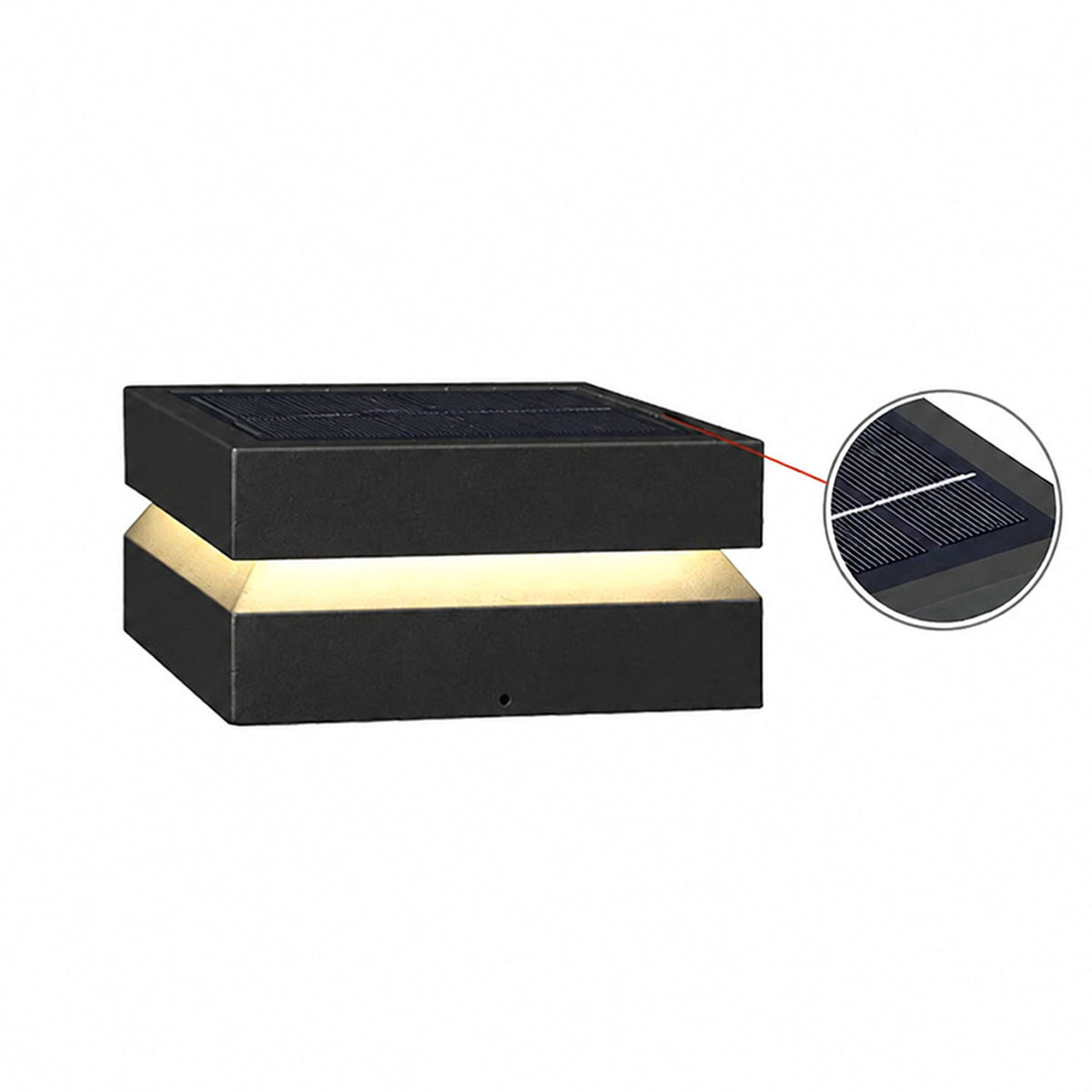 Square Post Outdoor Light