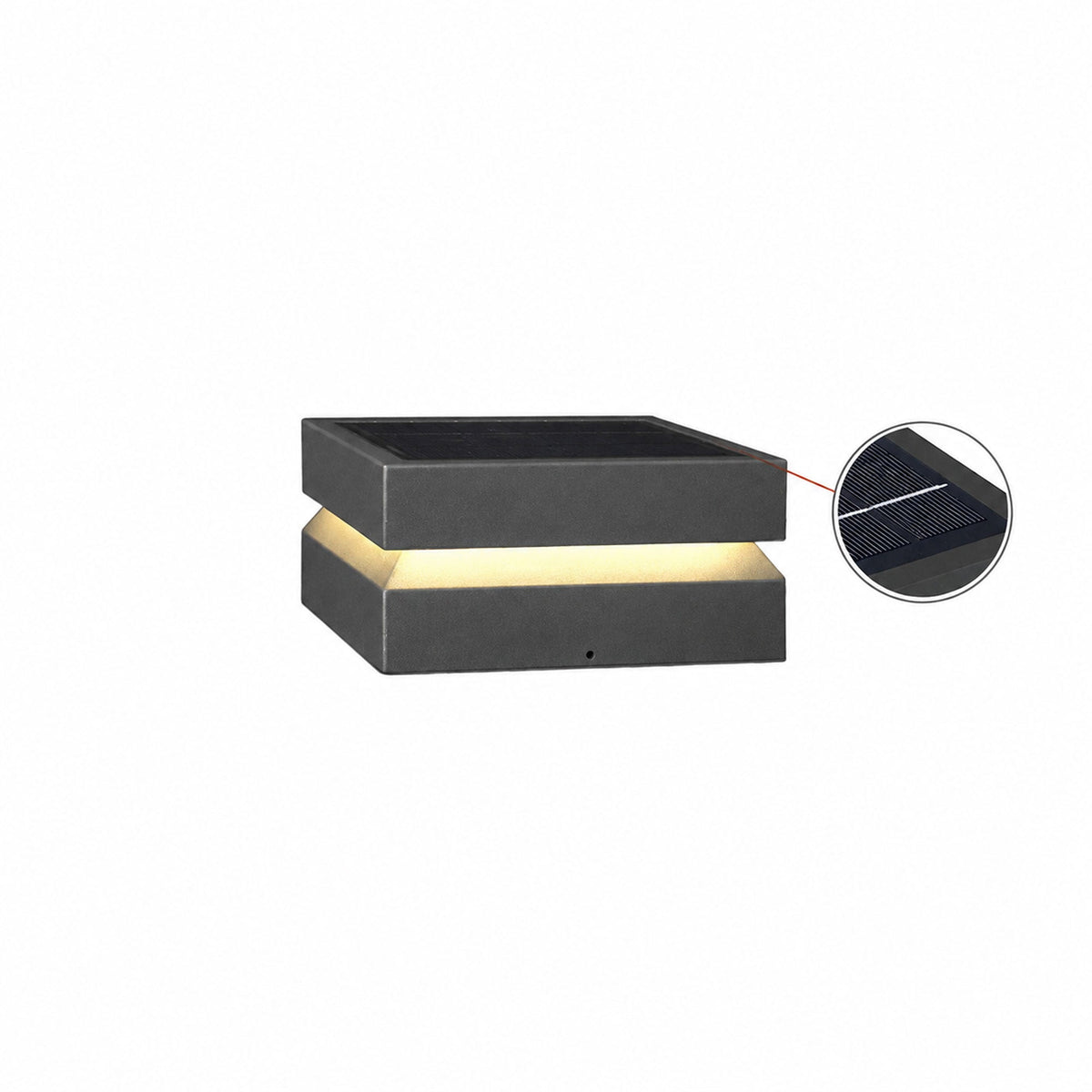 Square Post Outdoor Light