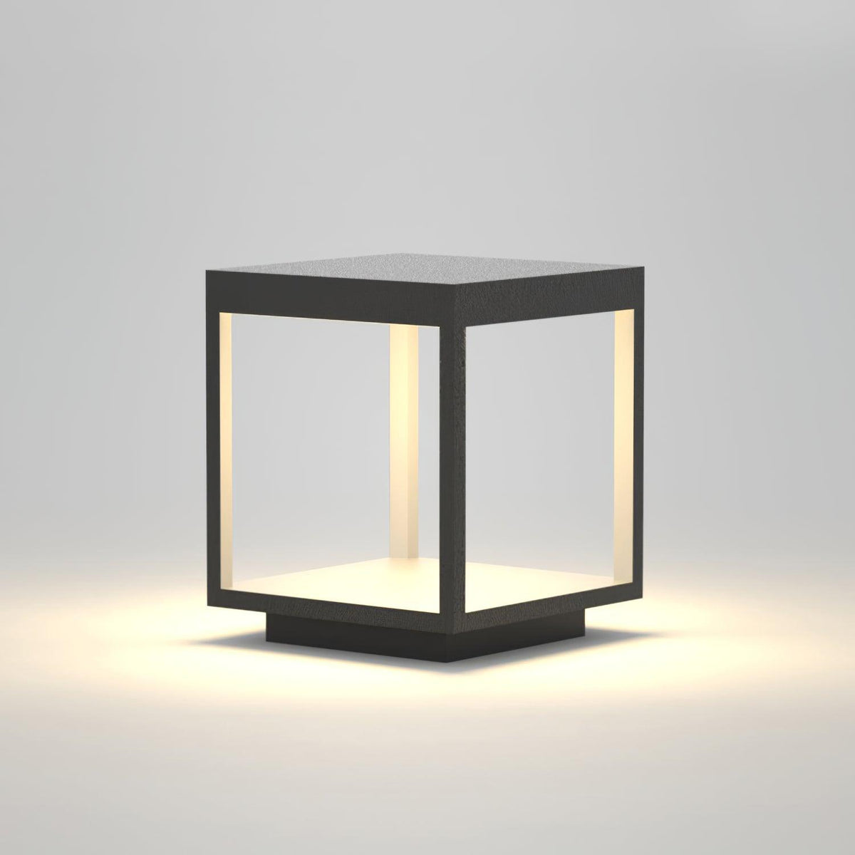 Square Frame Solar Outdoor Light