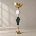 Stacked Sculptural Floor Lamp