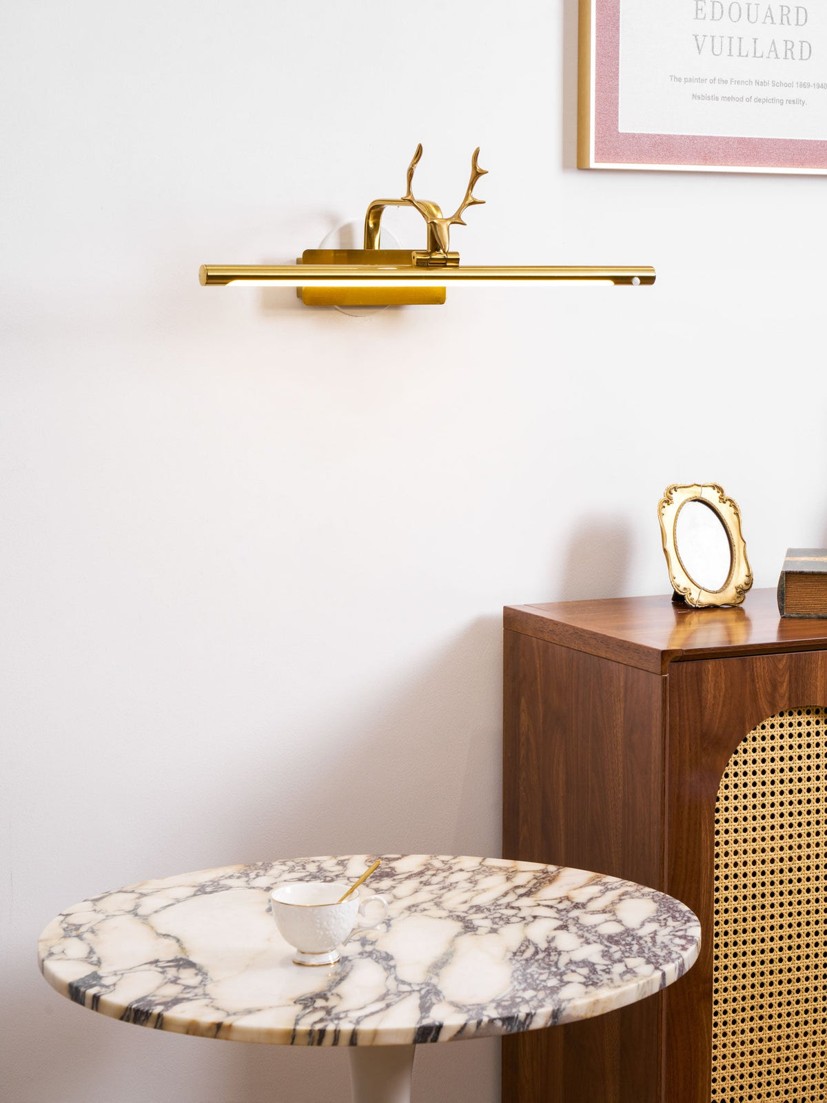 Stag Horn Wall Light