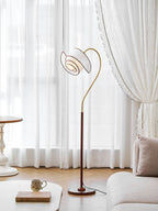 Stelmo Curved Neck Floor Lamp