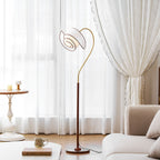 Stelmo Curved Neck Floor Lamp