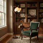 Stelmo Curved Neck Floor Lamp
