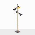 Stilnovo Adjustable Floor Lamp ∅ 23.6″ x H 66.9″ / Dia 60cm x H 177m / Gold + Black / US plug Floor lamp