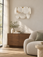 Strata Lumina Alabaster Wall Sconce
