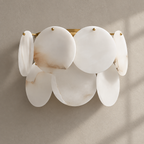Strata Lumina Alabaster Wall Sconce