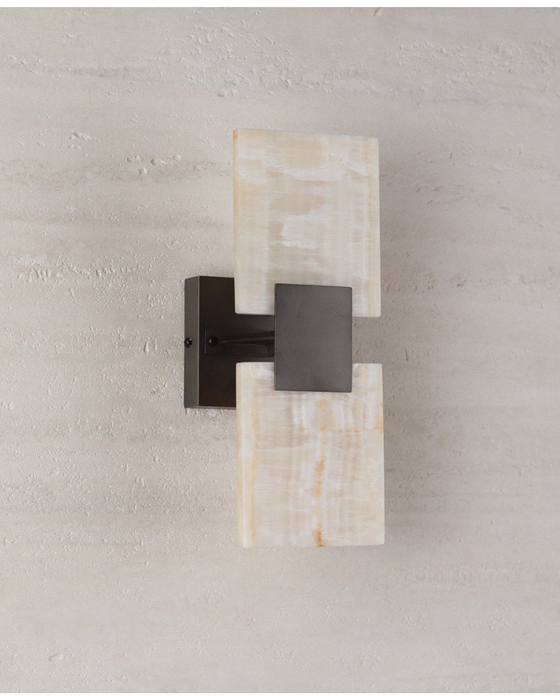 Strata Shift Jade Wall Lamp