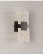 Strata Shift Jade Wall Lamp