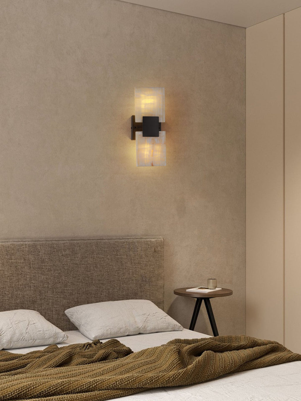Strata Shift Jade Wall Lamp