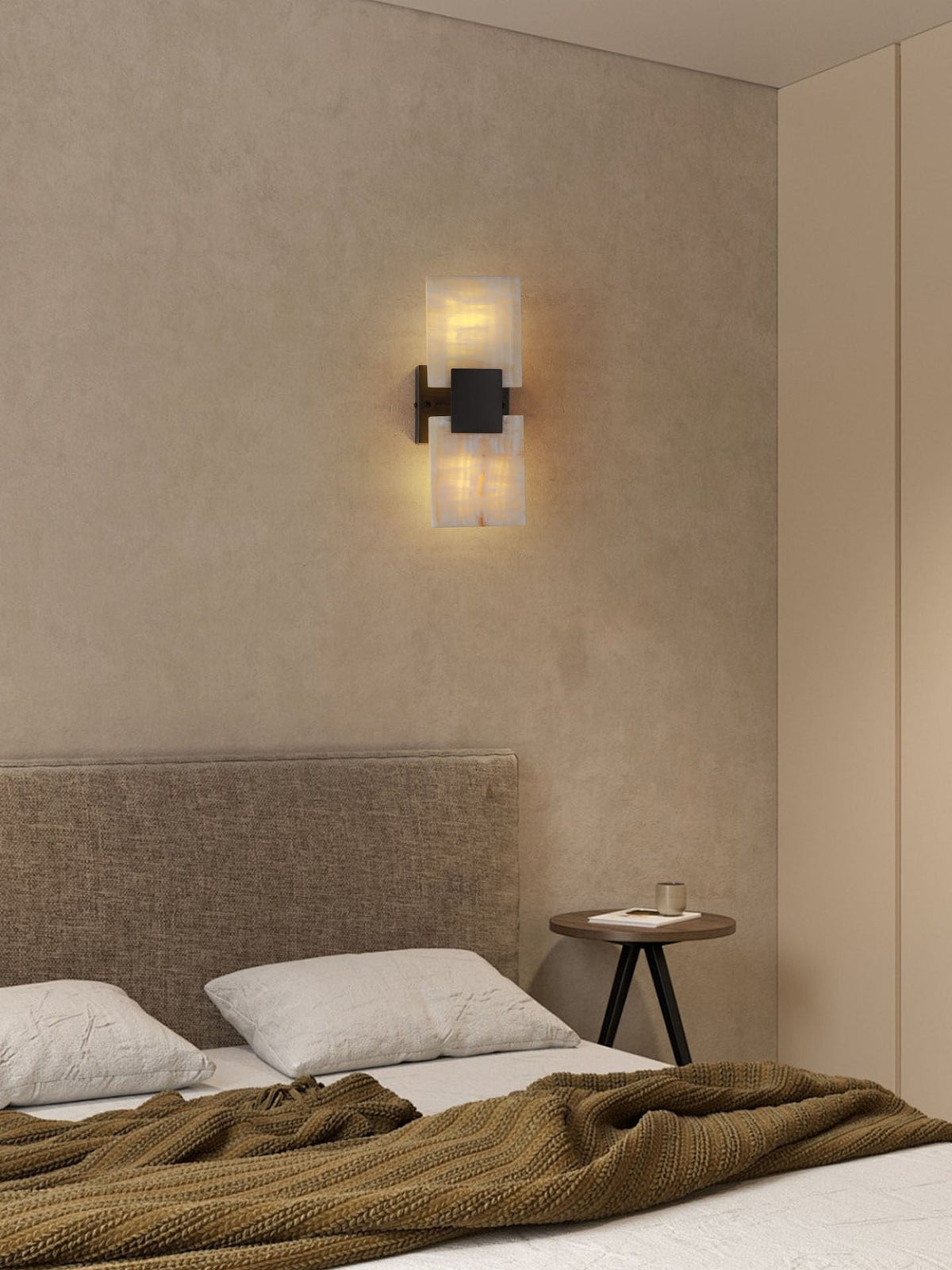 Strata Shift Jade Wall Lamp