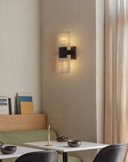 Strata Shift Jade Wall Lamp