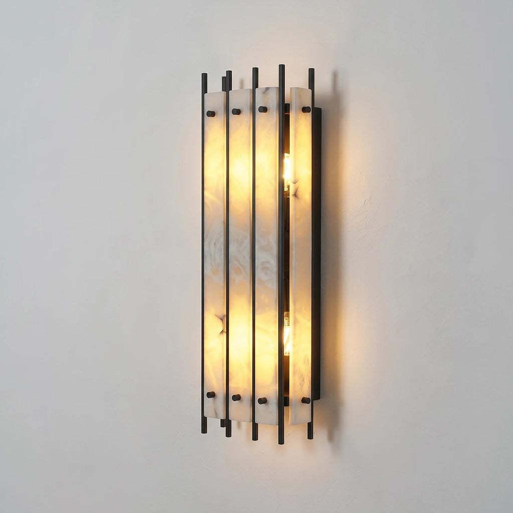 Strata Alabaster Wall Sconce