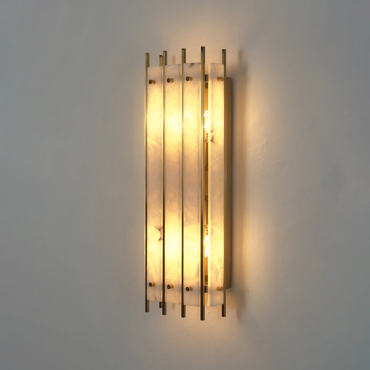 Strata Alabaster Wall Sconce