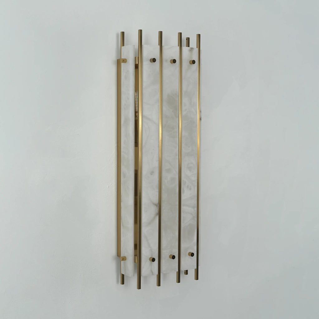 Strata Alabaster Wall Sconce