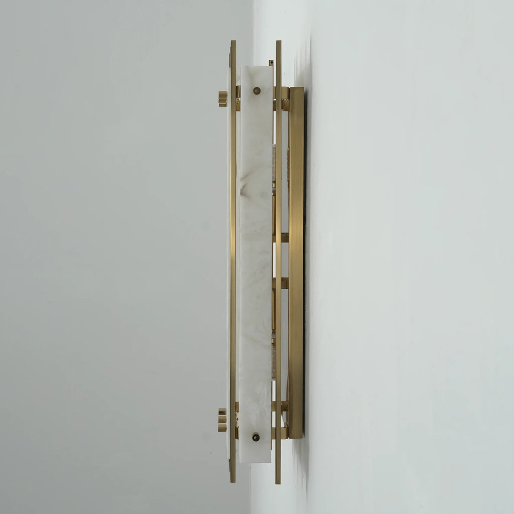 Strata Alabaster Wall Sconce