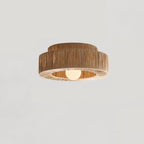 Straw Art Ceiling Lamp