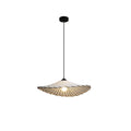 Lotus Leaf Fabric Pendant Light ∅ 19.7″ x H 4.7″ / Dia 50cm x H 12cm / Beige Pendant light