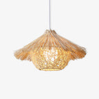 Straw Hat Pendant Light