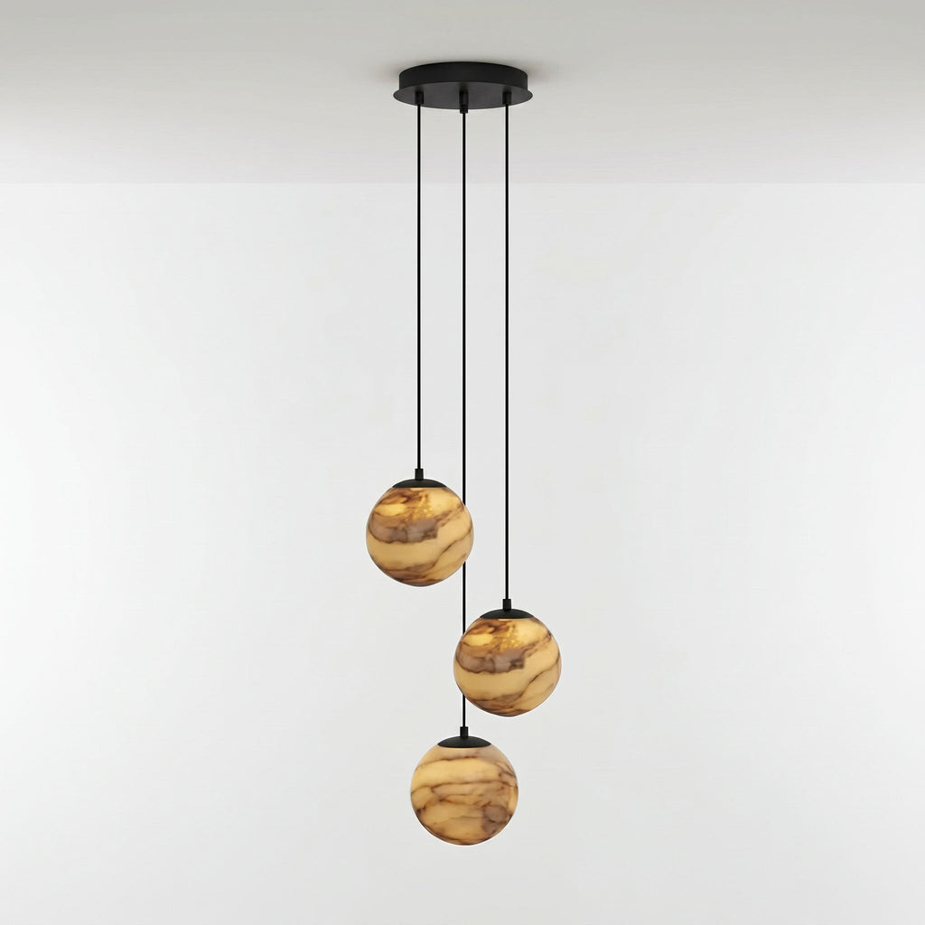Sultana Alabaster Cluster Chandelier