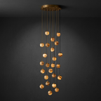 Sultana Alabaster Cluster Chandelier