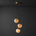 Sultana Alabaster Cluster Chandelier