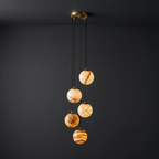 Sultana Alabaster Cluster Chandelier