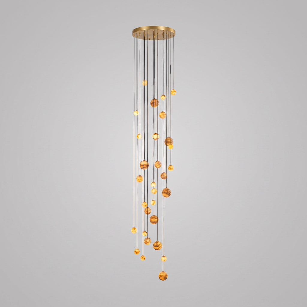 Sultana Alabaster Cluster Chandelier