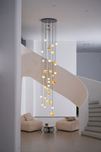 Sultana Alabaster Cluster Chandelier