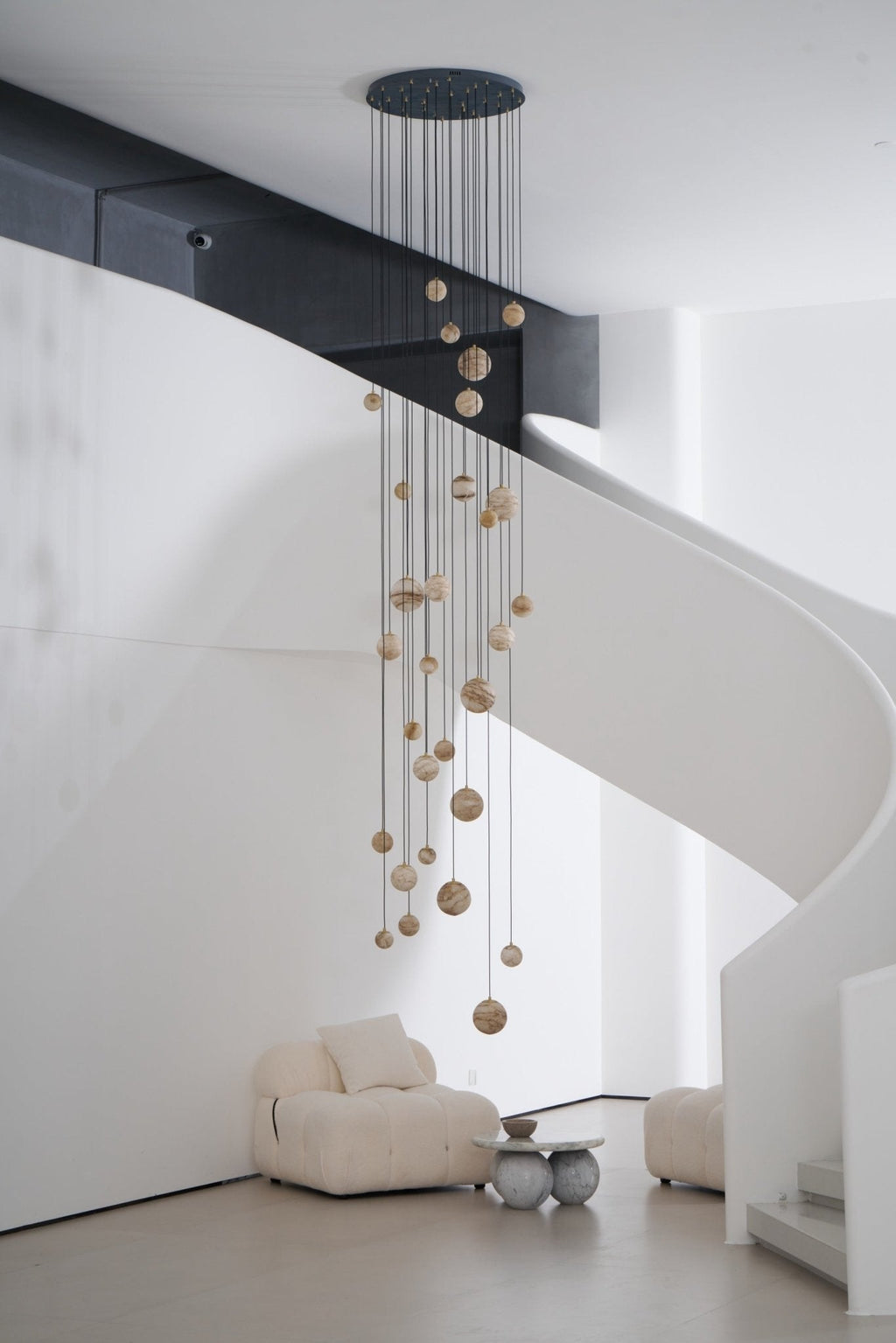 Sultana Alabaster Cluster Chandelier