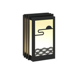 Sunrise Pattern Garden Light L 12.6″ x W 11.8″ x H 20.5″ / L 32cm x W 30cm x H 52cm / Model A: Wired Version / Warm
