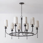 Sutton Alabaster Ring Chandelier