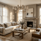 Sutton Alabaster Ring Chandelier