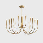 Swoop Arm Chandelier