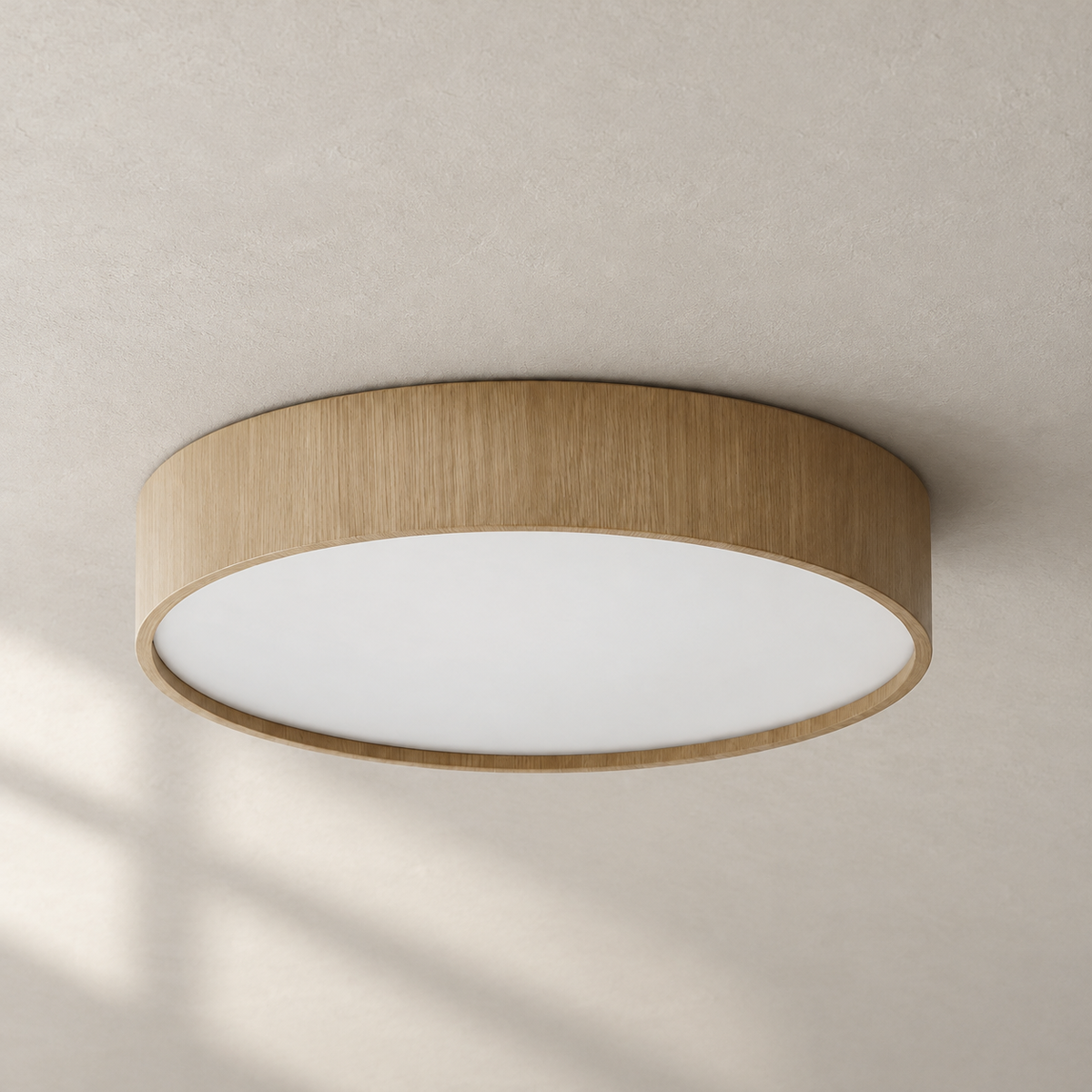 Sylva Minimalist Timber Ceiling Lamp